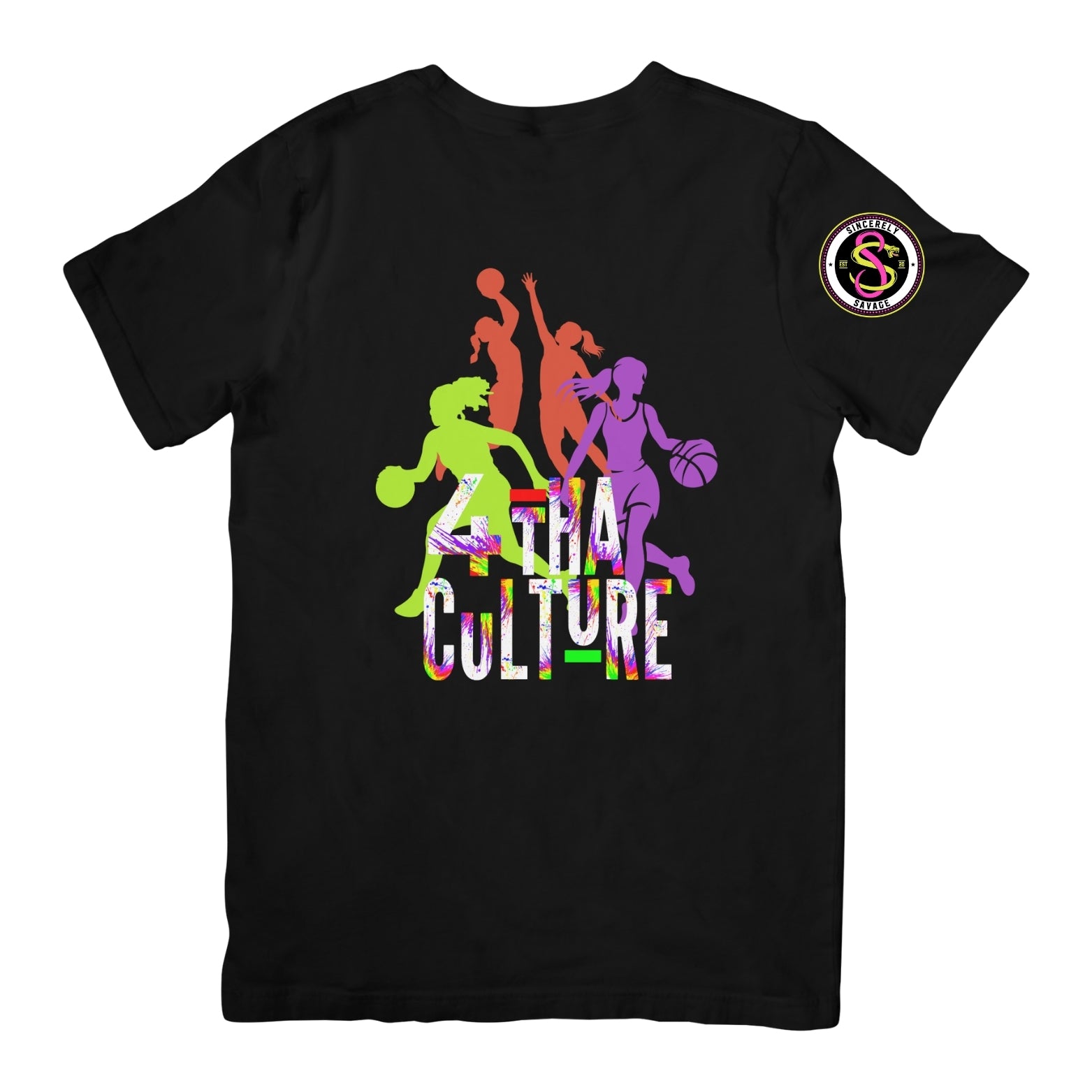 4 Tha Culture - Player Silhouette - T-shirt