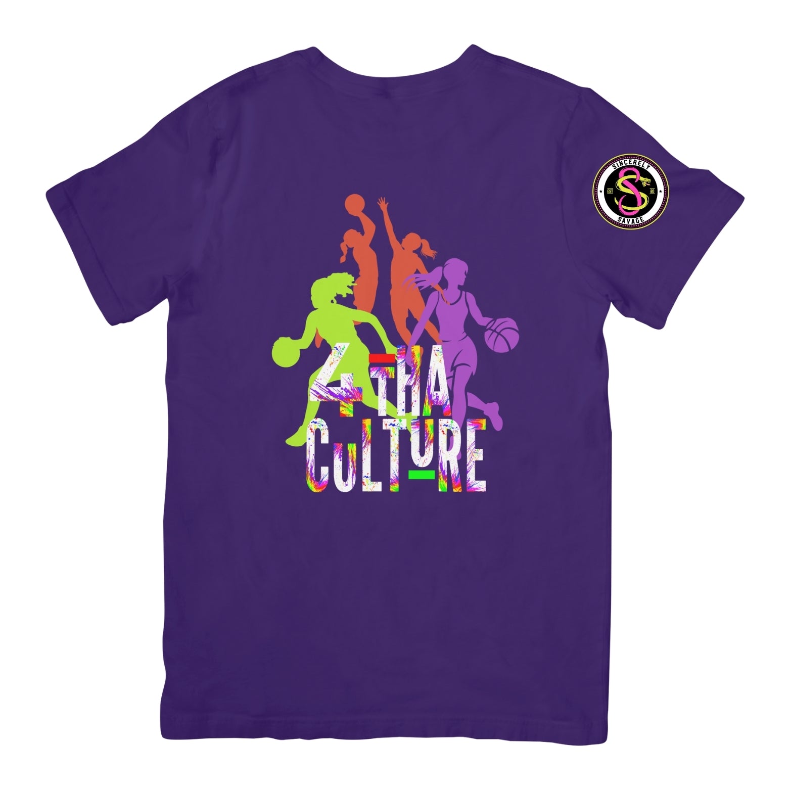 4 Tha Culture - Player Silhouette - T-shirt