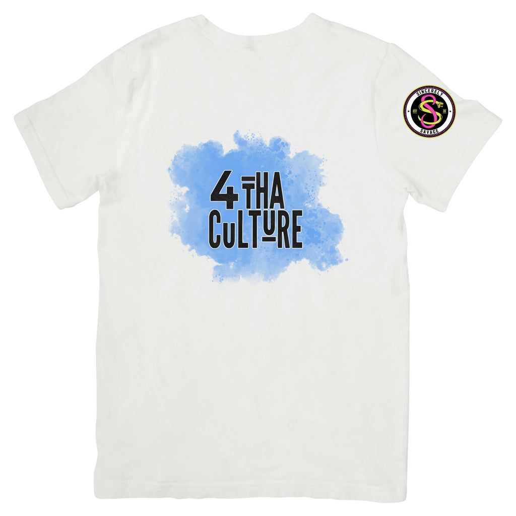 4 Tha Culture - Blue Cloud - T-Shirt