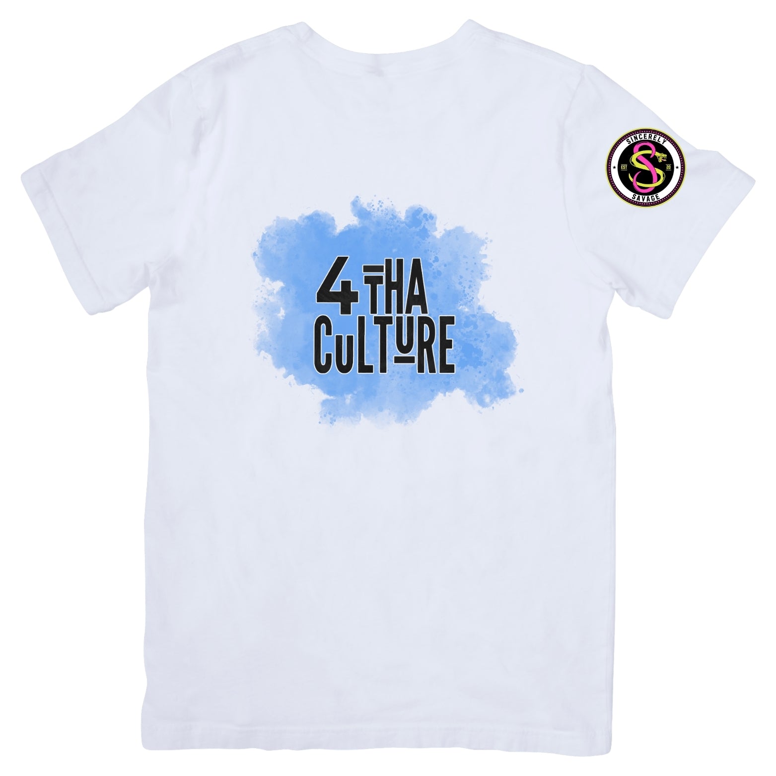 4 Tha Culture - Blue Cloud - T-Shirt