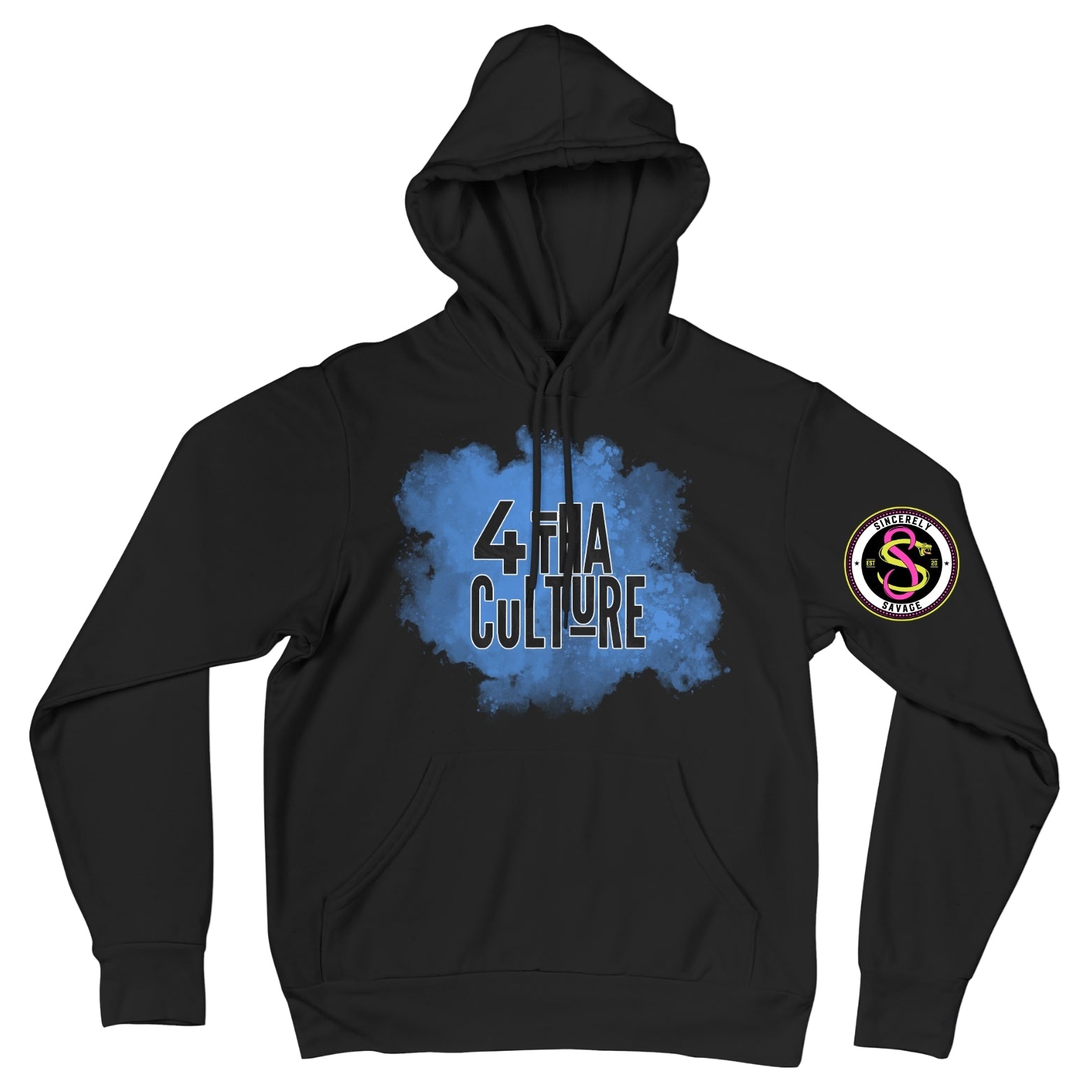 4 Tha Culture - Blue Cloud - Hoodie