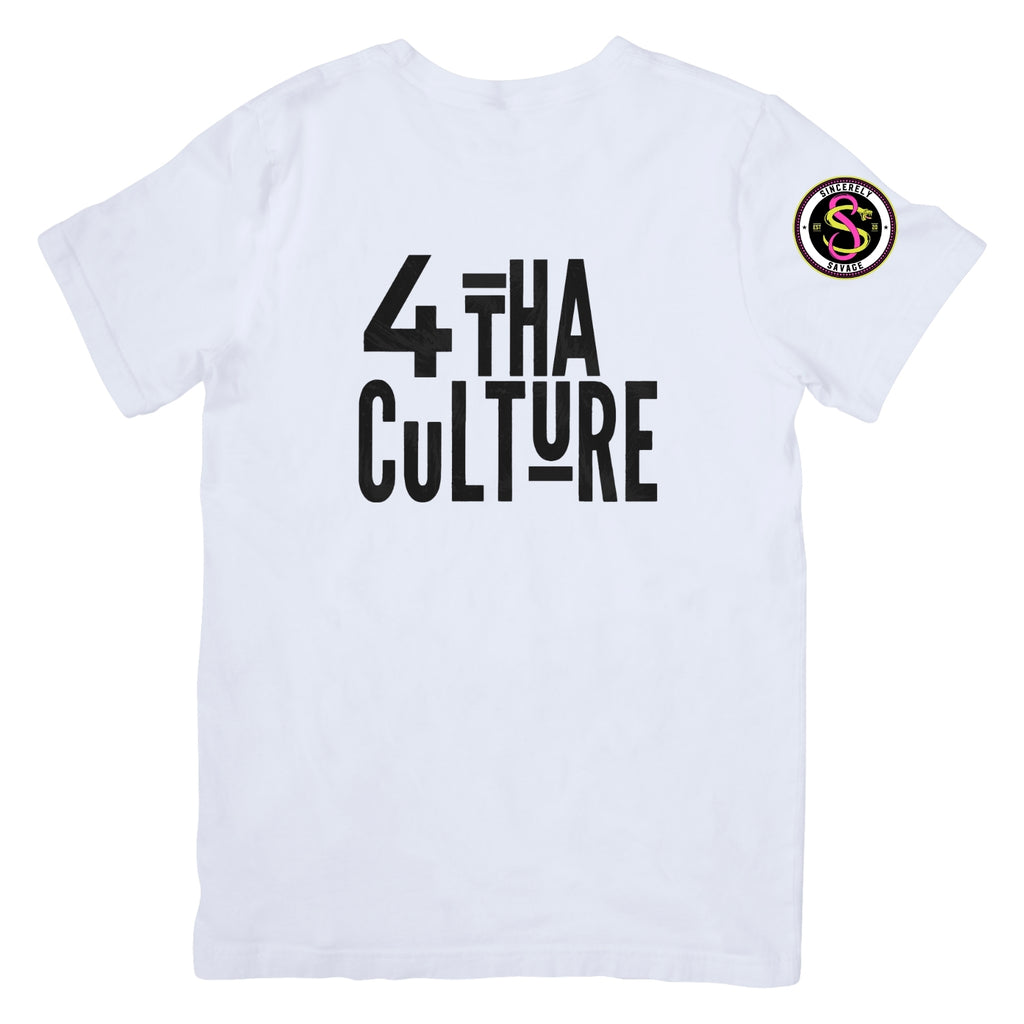 4 Tha Culture - Black - T-Shirt