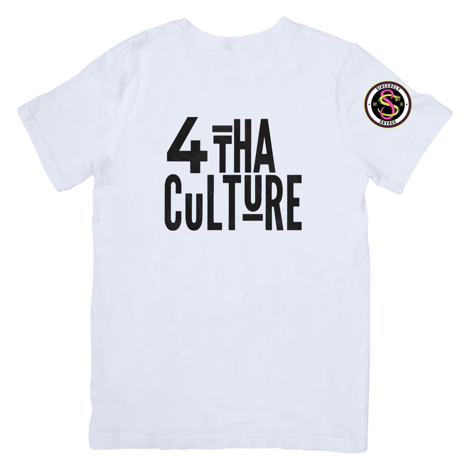 4 Tha Culture - Black - T-Shirt