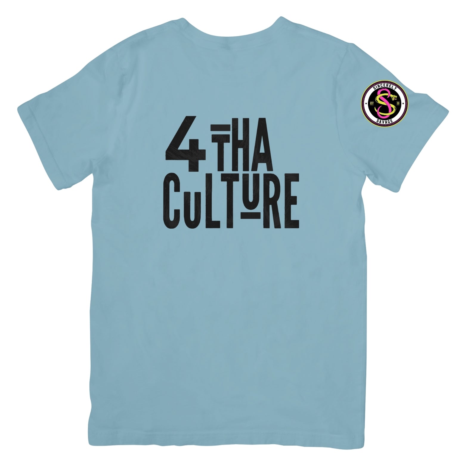 4 Tha Culture - Black - T-Shirt