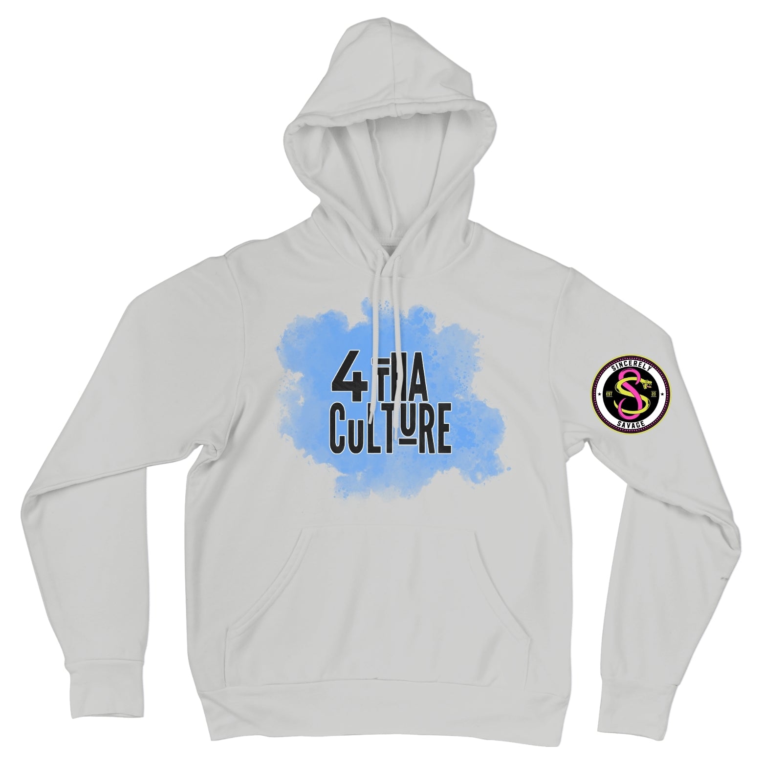 4 Tha Culture - Blue Cloud - Hoodie