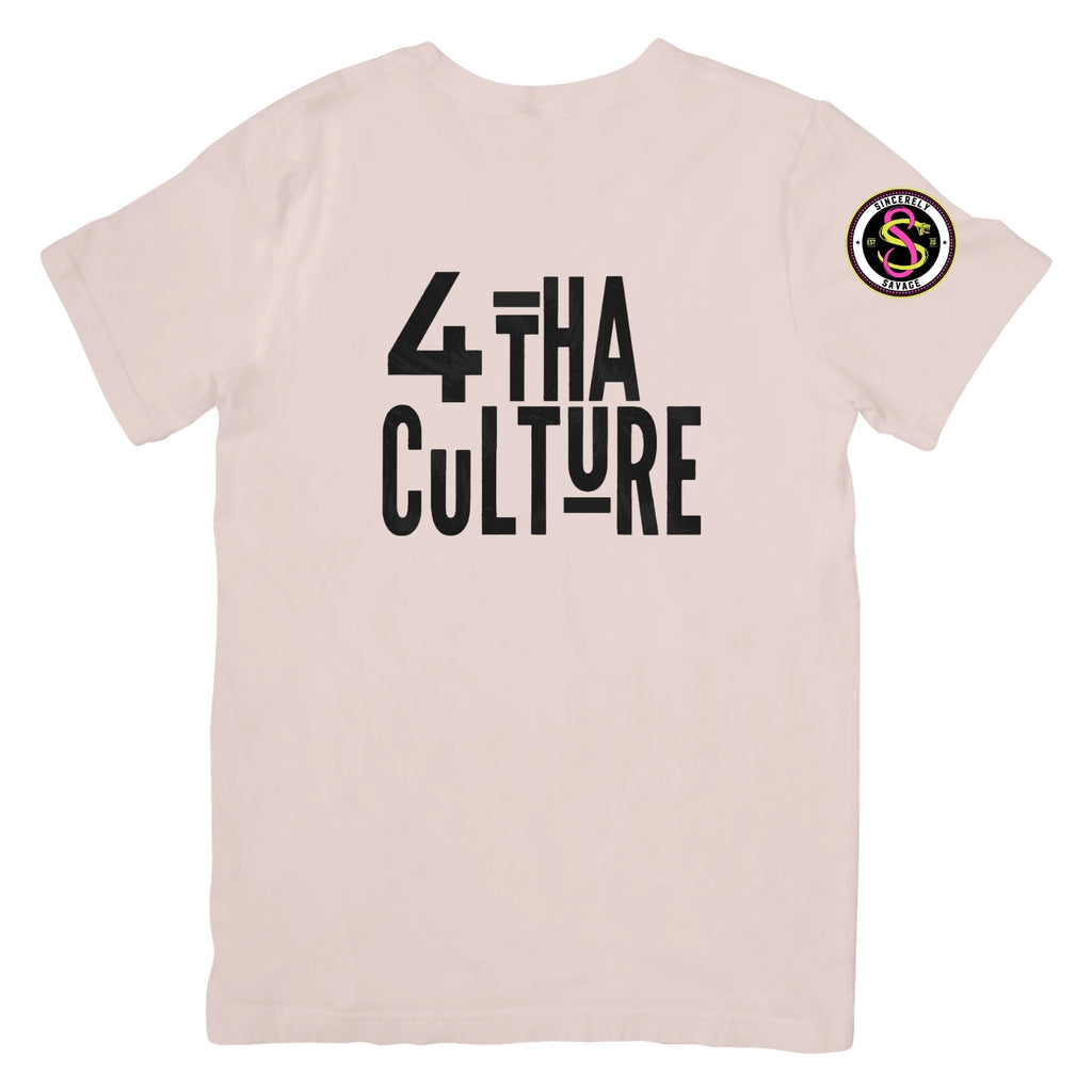 4 Tha Culture - Black - T-Shirt