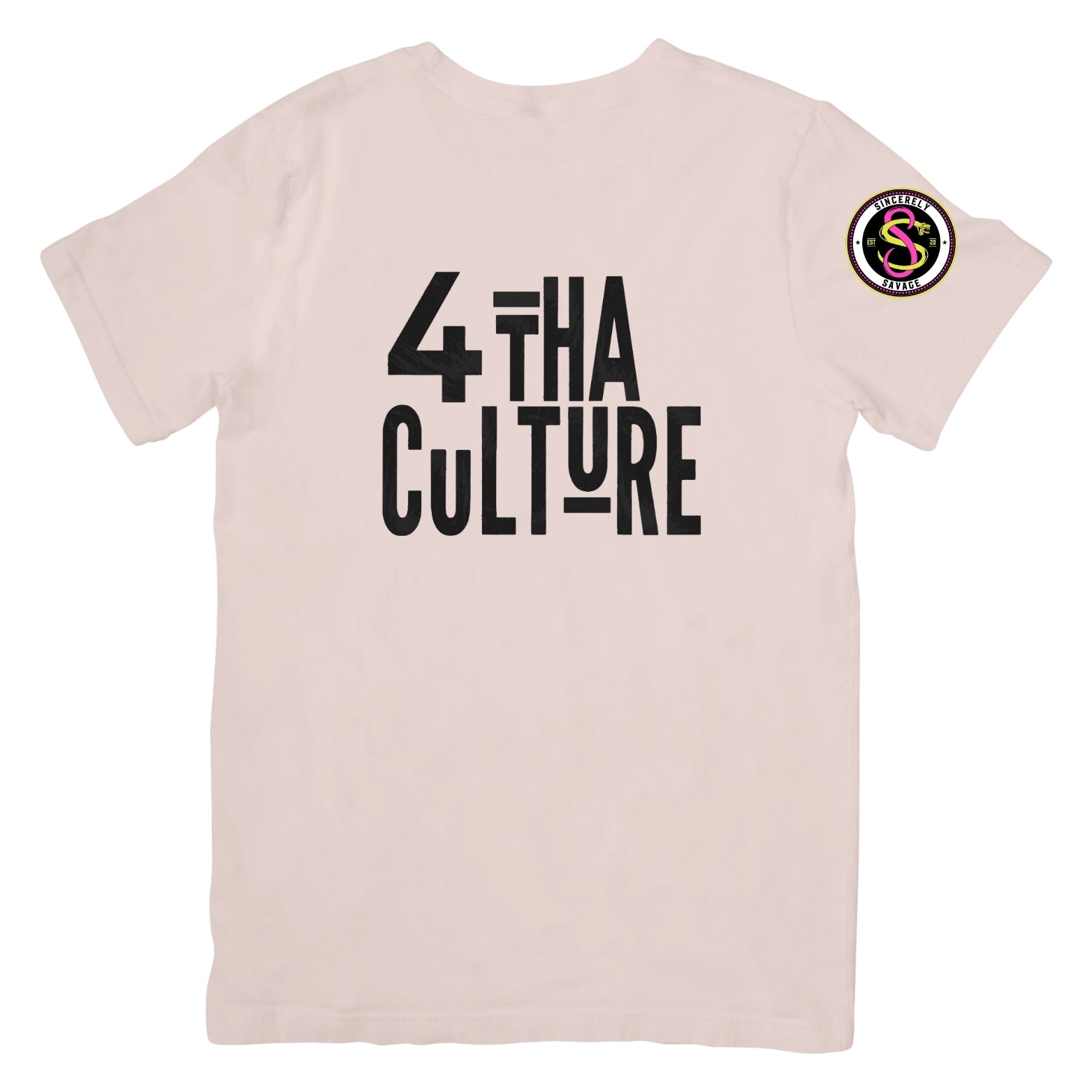 4 Tha Culture - Black - T-Shirt