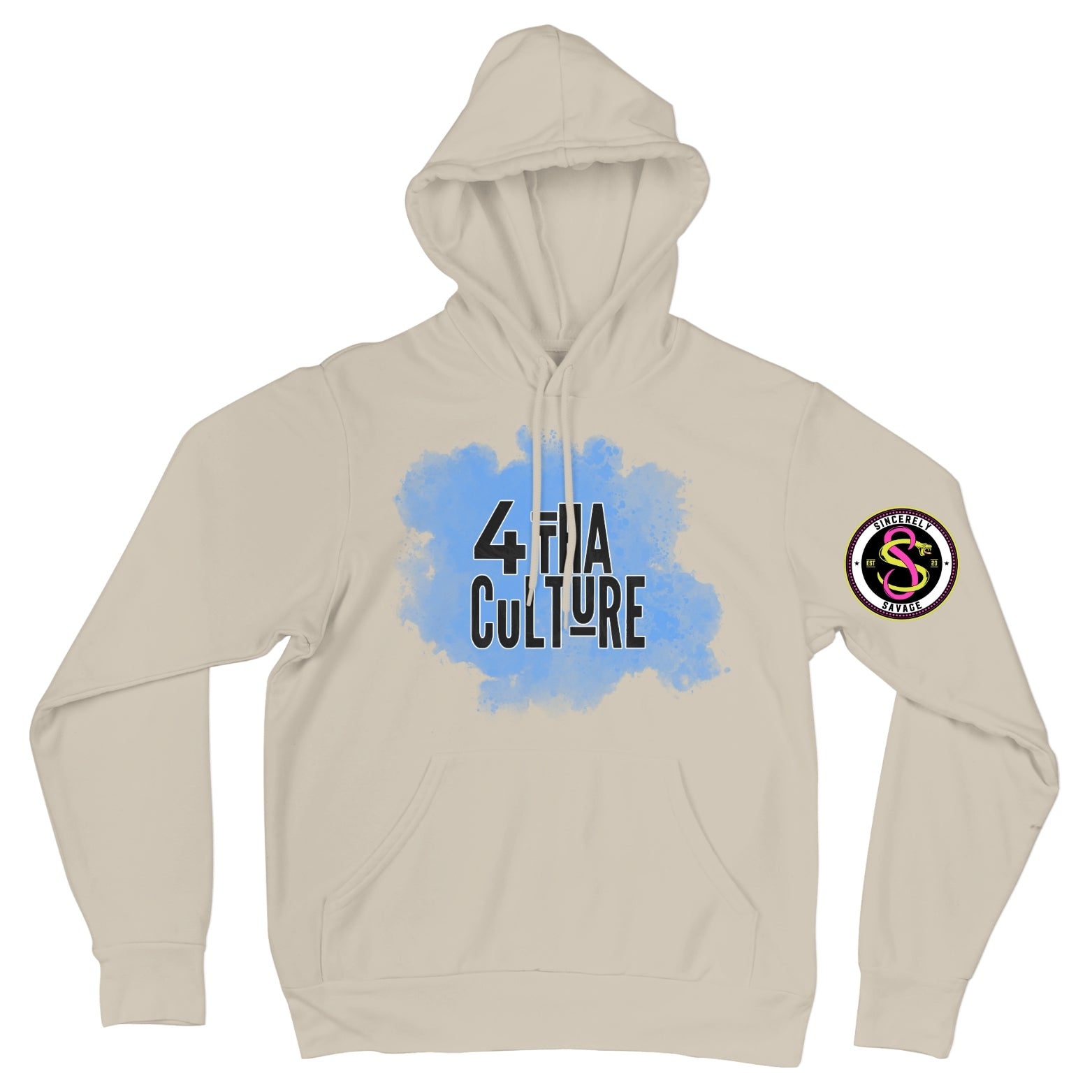 4 Tha Culture - Blue Cloud - Hoodie