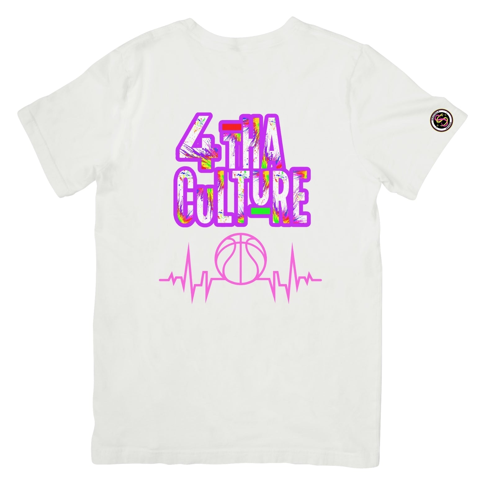 4 Tha Culture - Basketball Heartbeat - T-Shirt