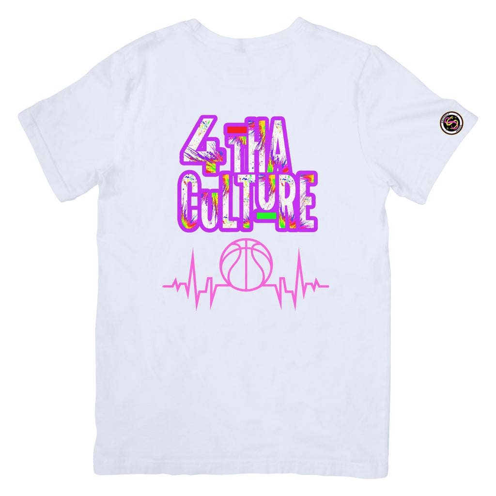 4 Tha Culture - Basketball Heartbeat - T-Shirt