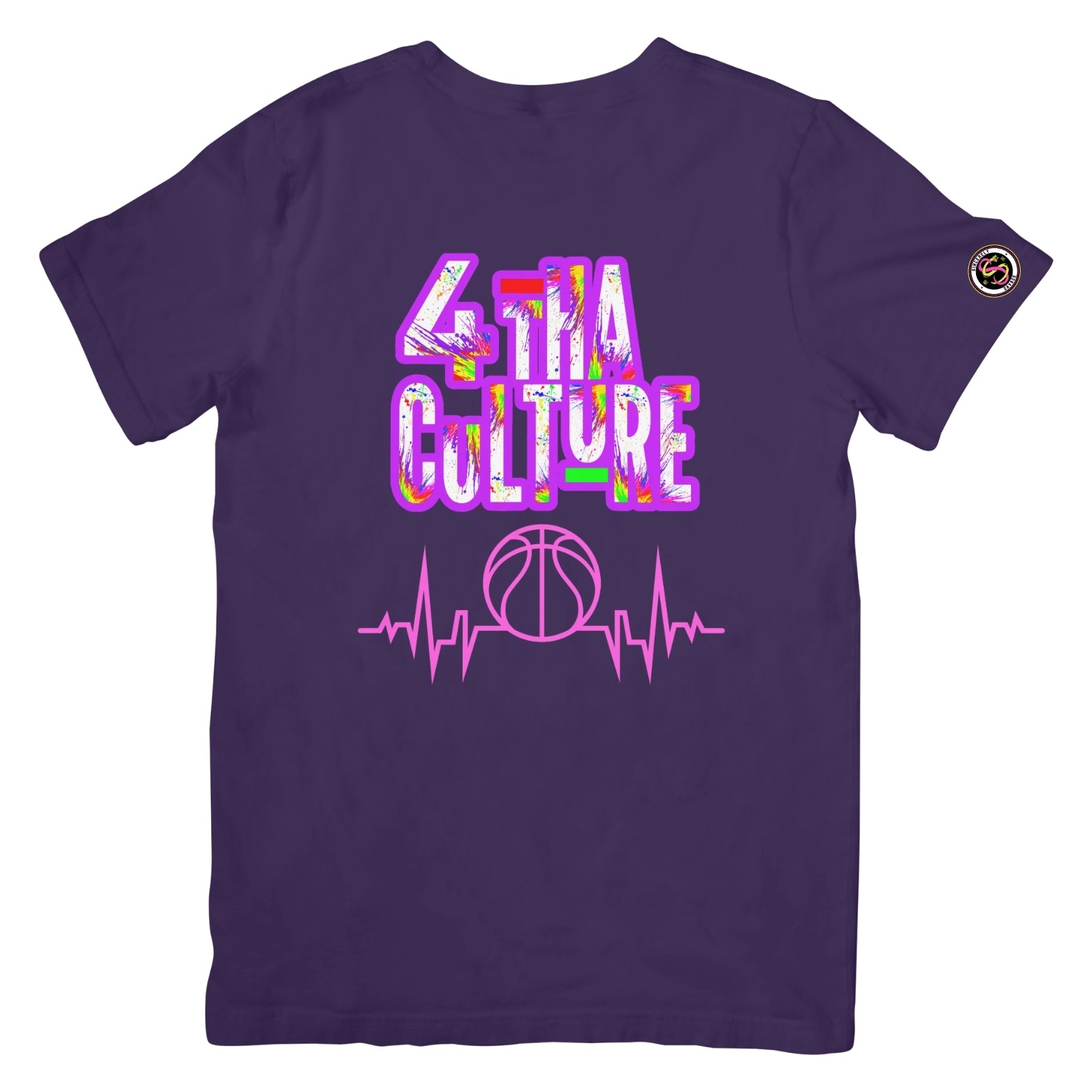 4 Tha Culture - Basketball Heartbeat - T-Shirt