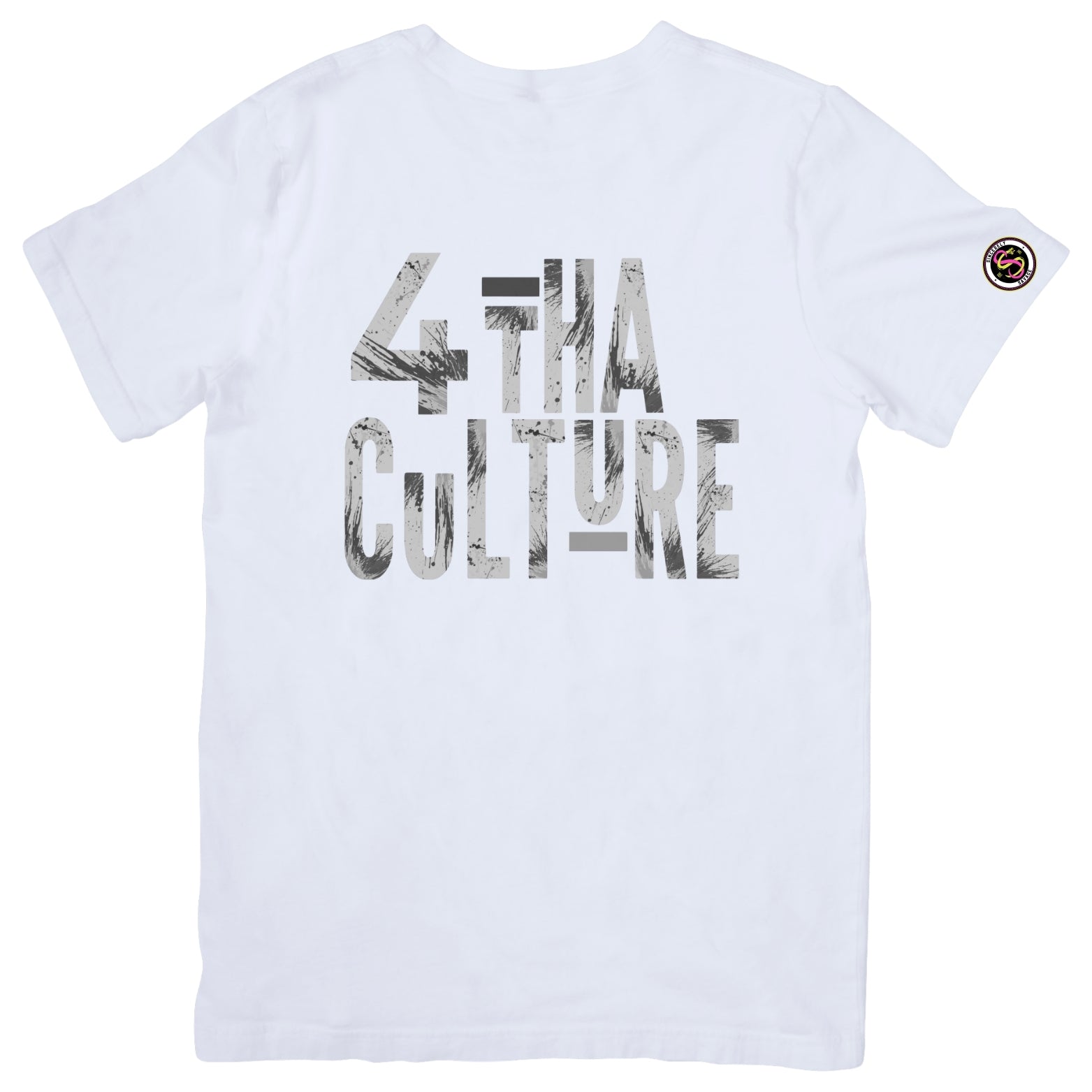 4 Tha Culture -Black and Grey - T-Shirt