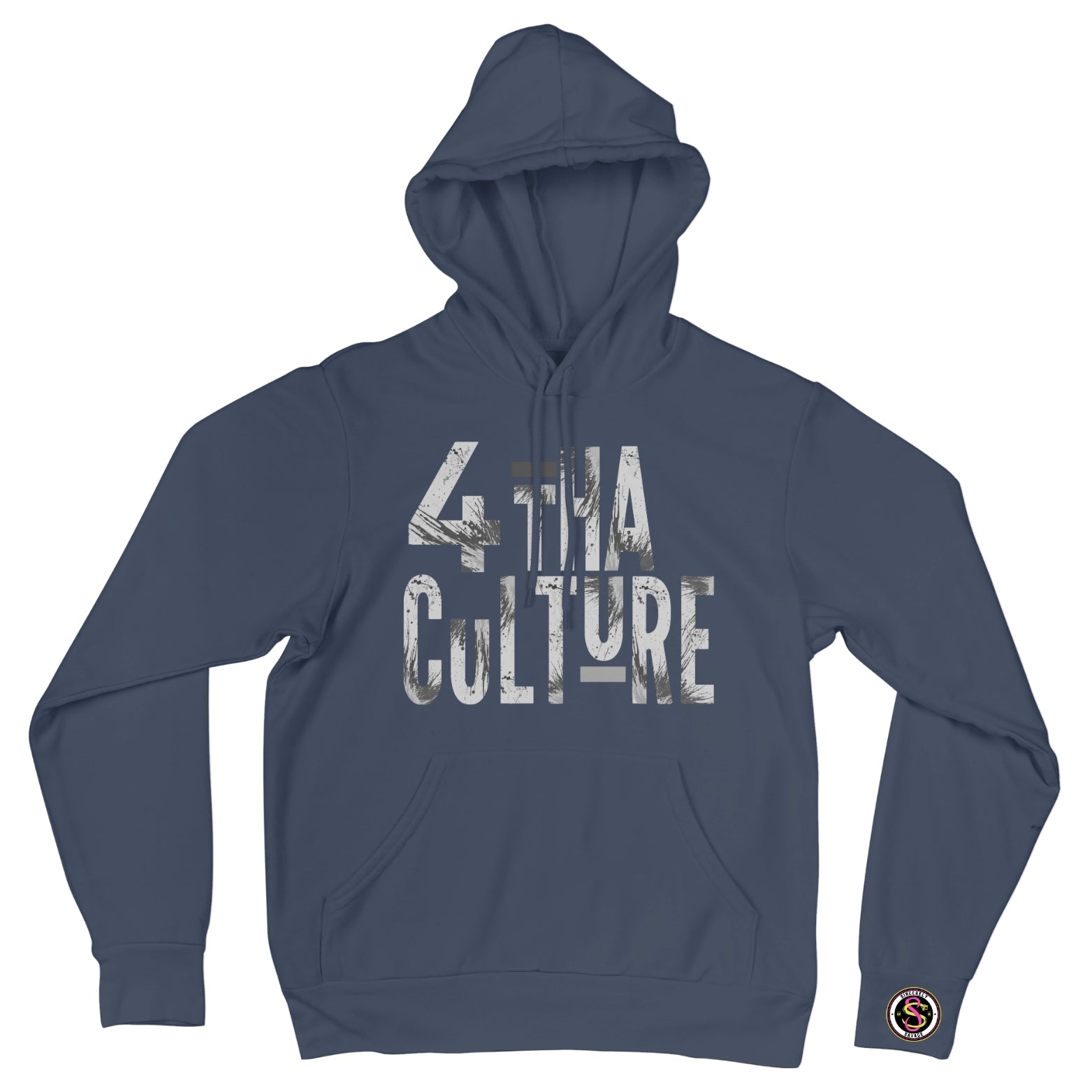 4 Tha Culture - Black and Grey - Hoodie