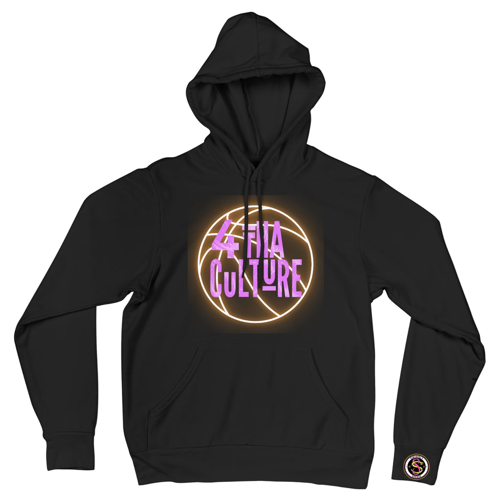 4 Tha Culture - Orange Neon Basketball - Hoodie