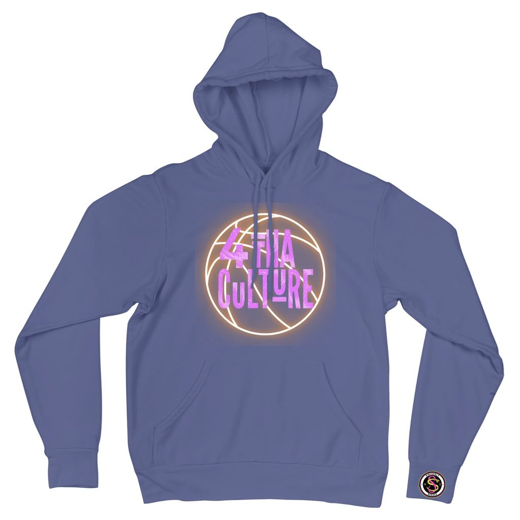 4 Tha Culture - Orange Neon Basketball - Hoodie