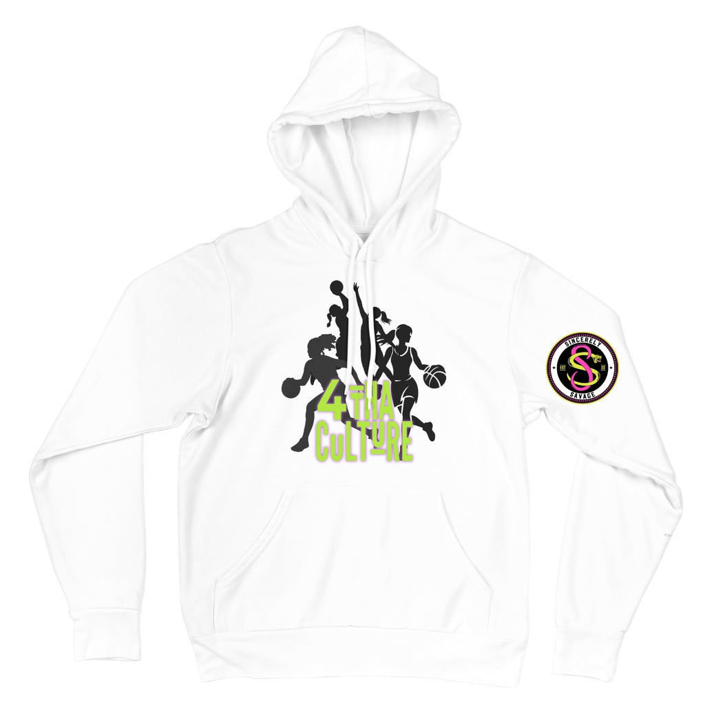 4 Tha Culture - Black Player Silhouettes Green - Hoodie