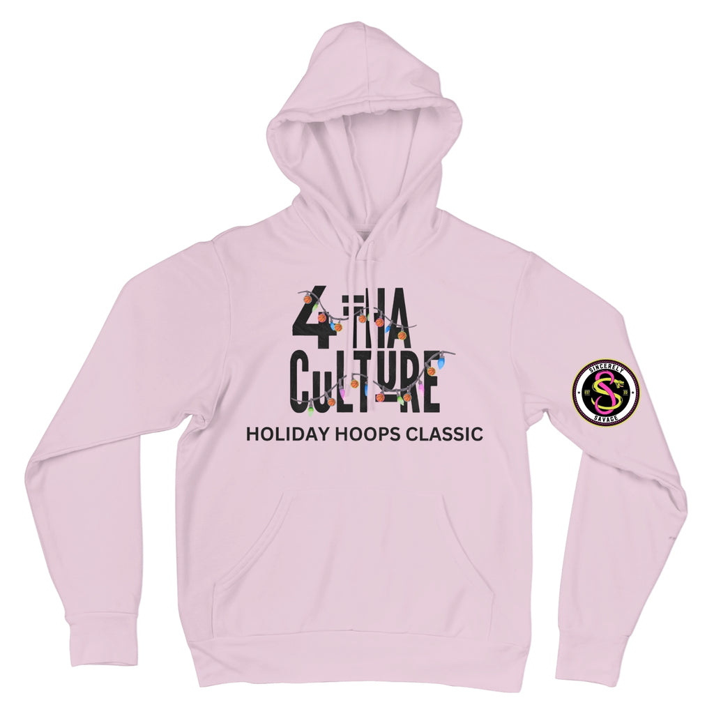 4 Tha Culture - Basketball Lights Holiday Hoops Classic - Hoodie