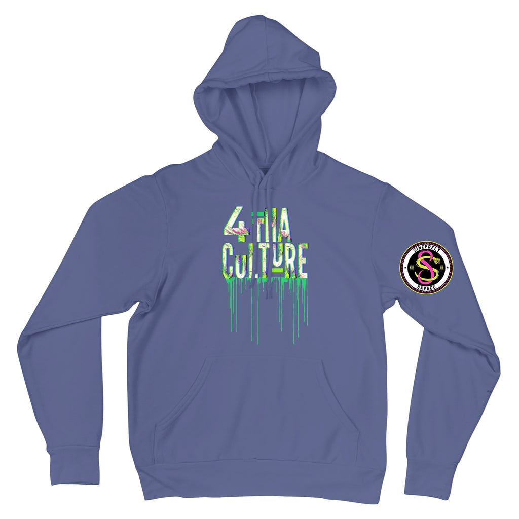 4 Tha Culture - Green Drip - Hoodie