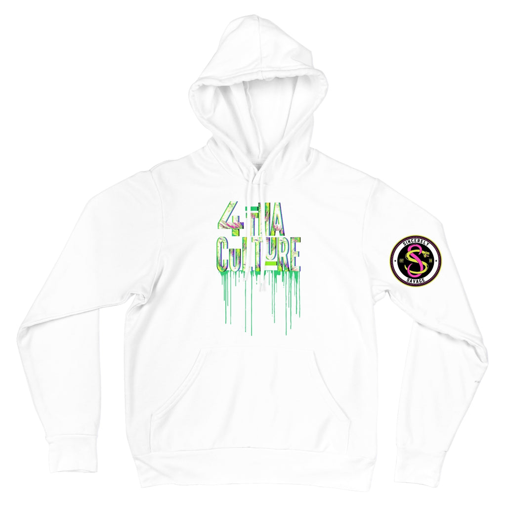 4 Tha Culture - Green Drip - Hoodie
