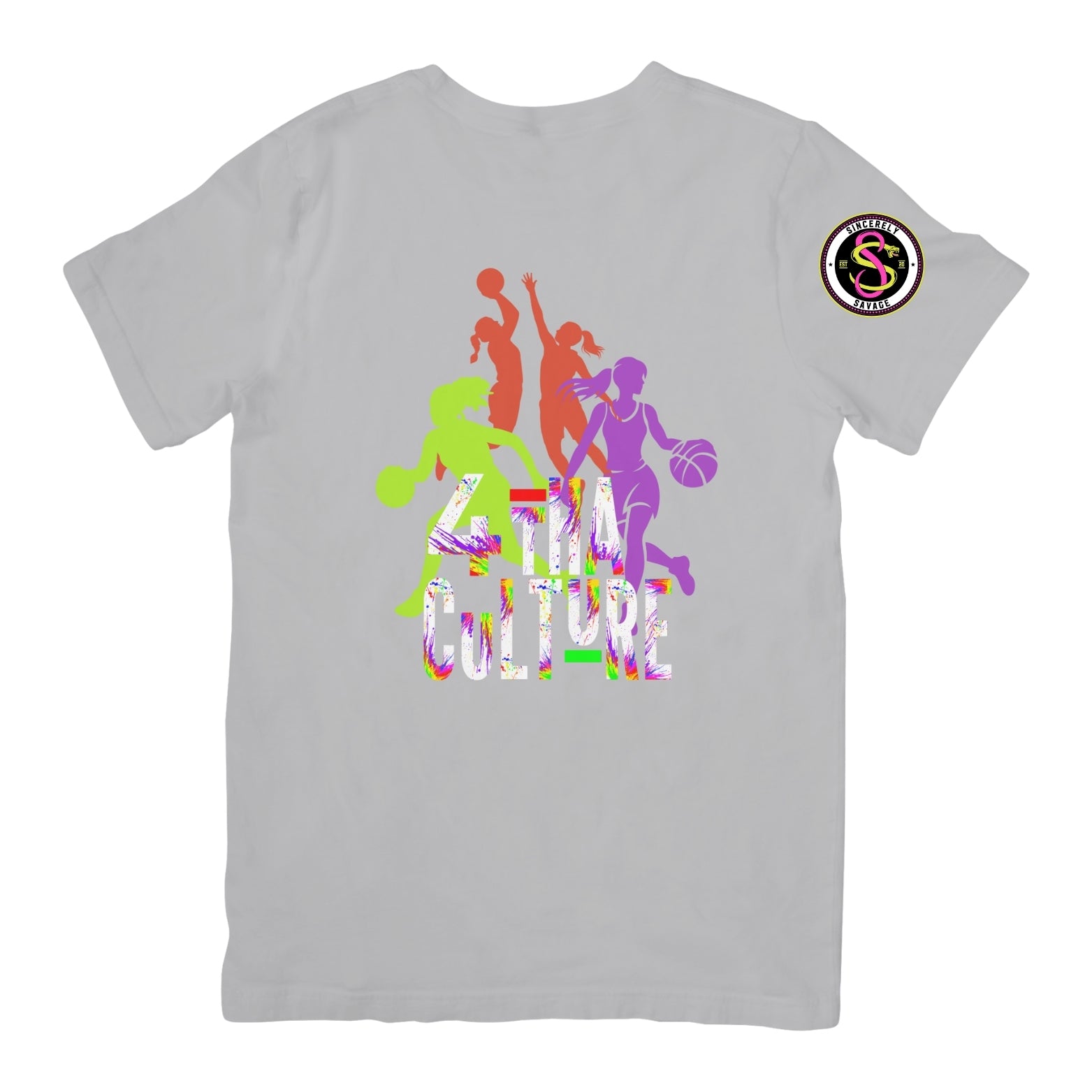 4 Tha Culture - Player Silhouette - T-shirt
