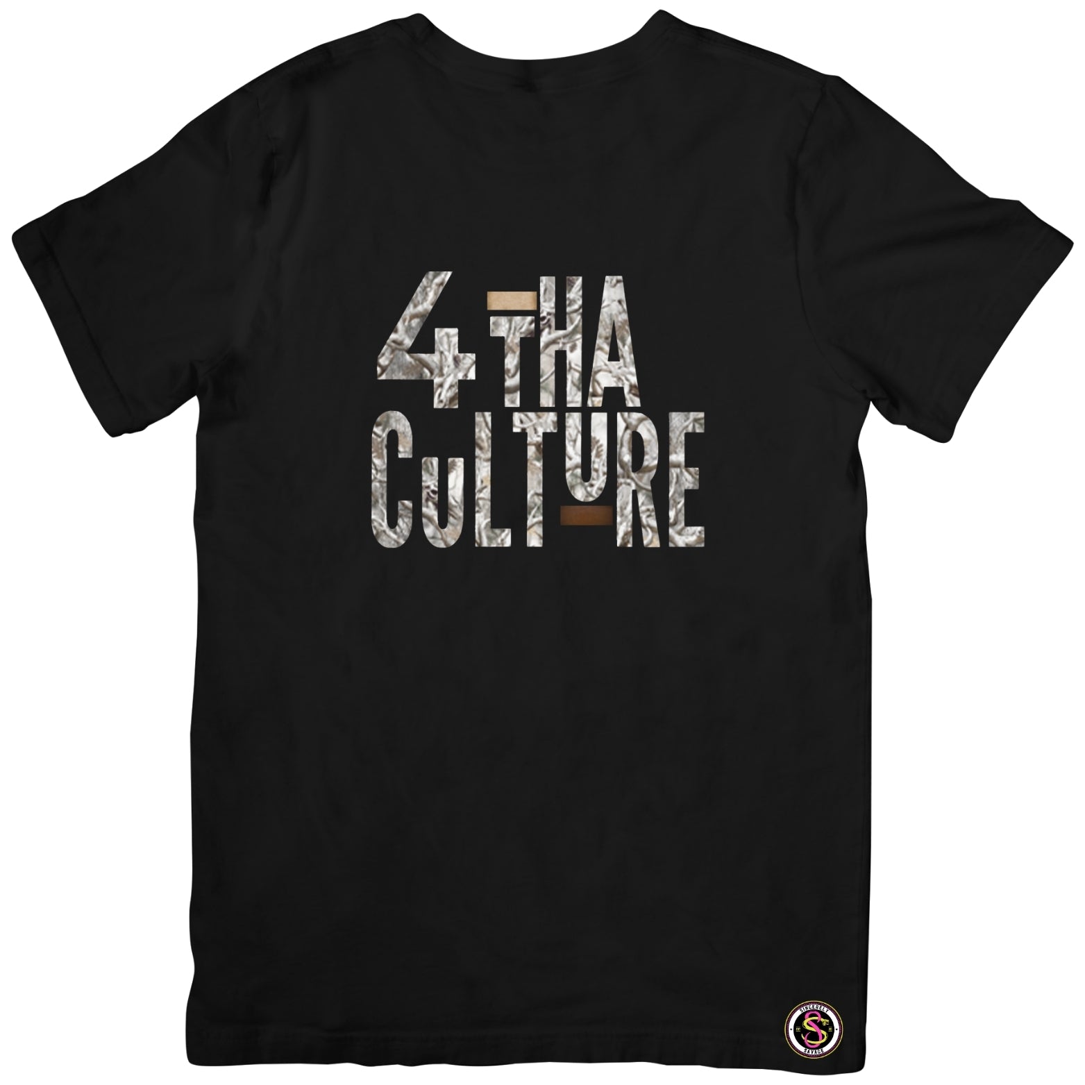 4 Tha Culture - Antler Camo - T-Shirt