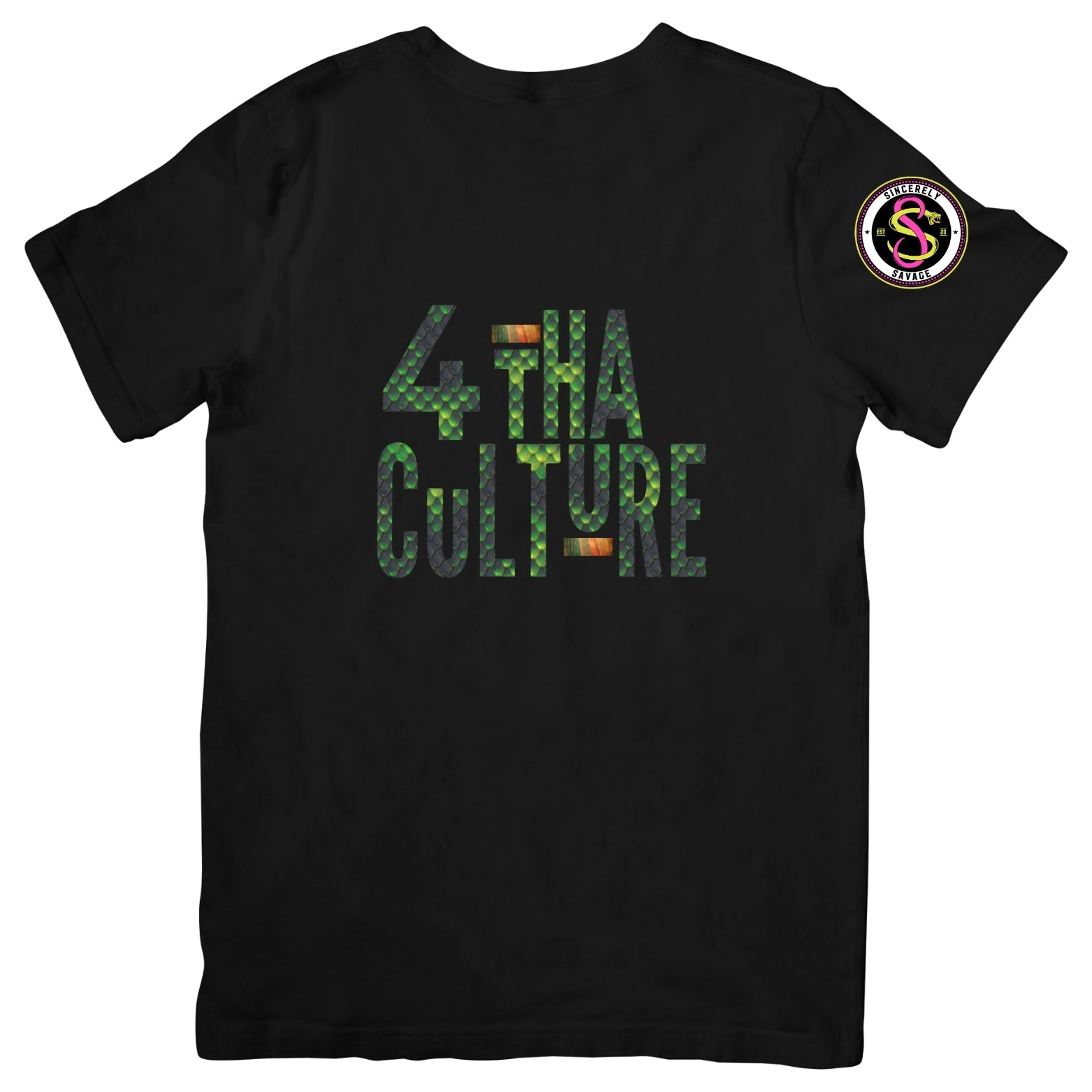 4 Tha Culture - Snakeskin - T-Shirt