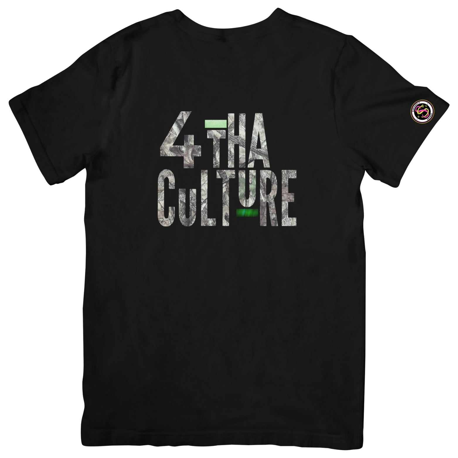 4 Tha Culture - Wooded Camo - T-Shirt