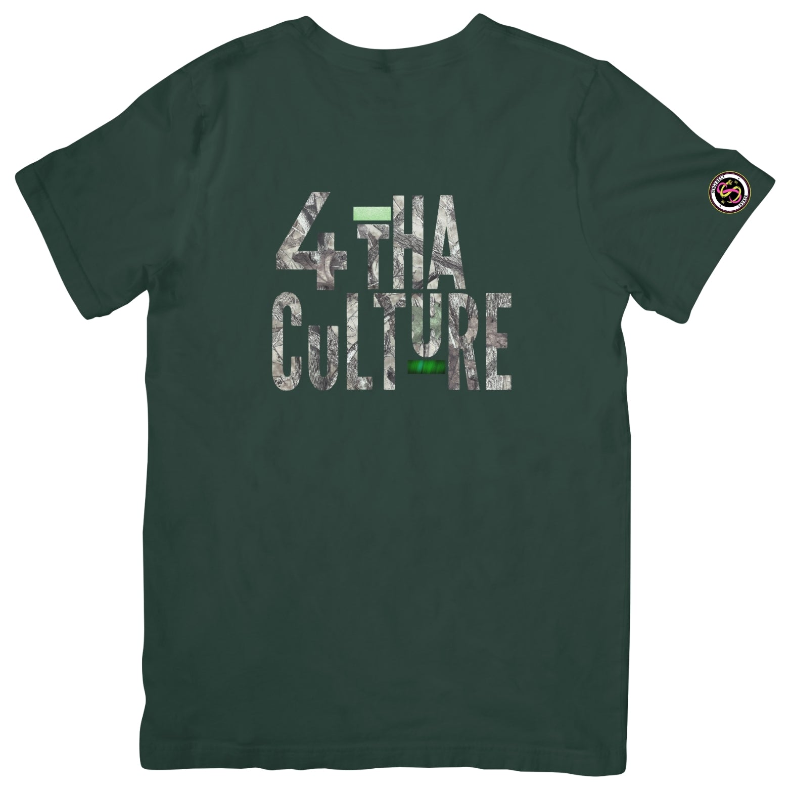 4 Tha Culture - Wooded Camo - T-Shirt
