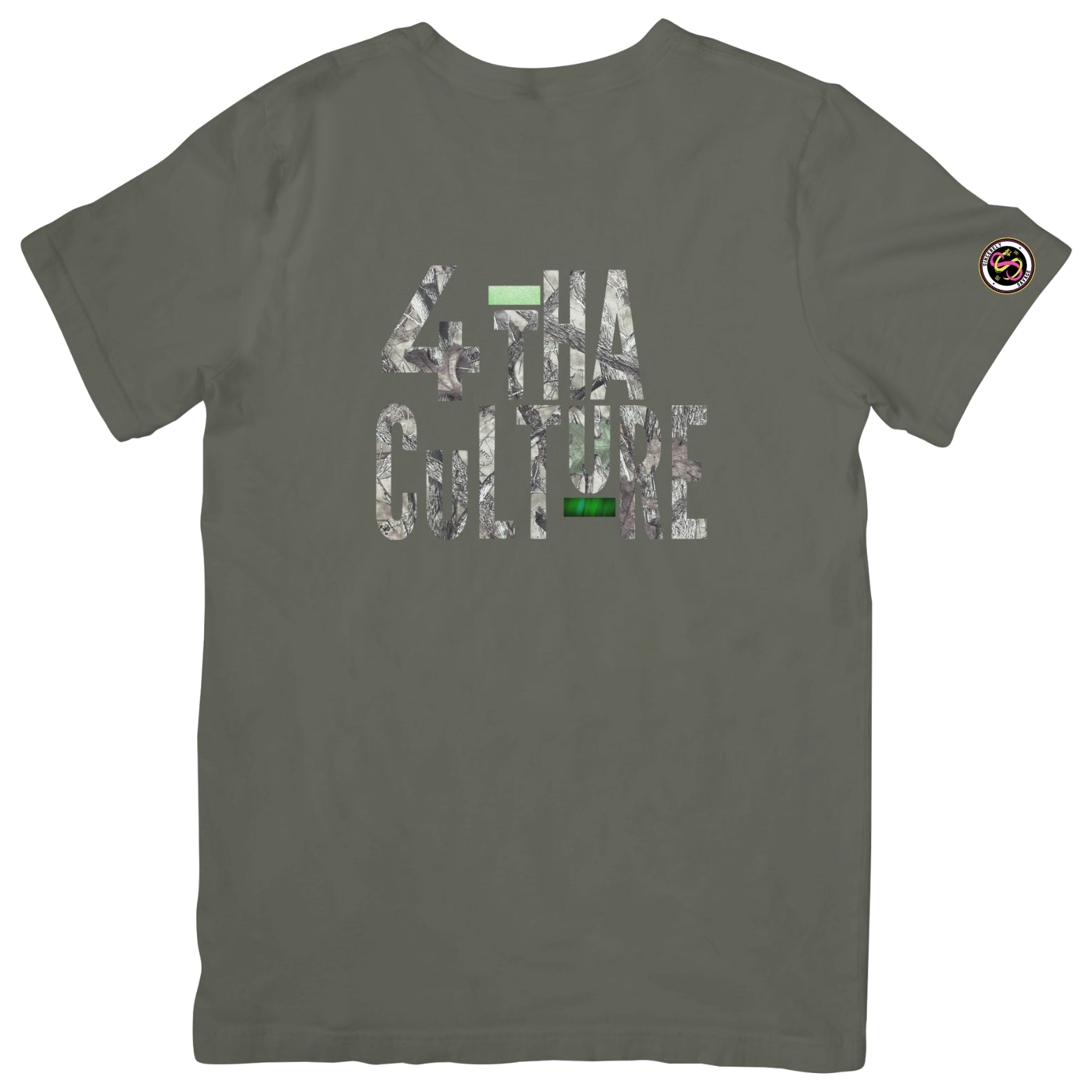 4 Tha Culture - Wooded Camo - T-Shirt
