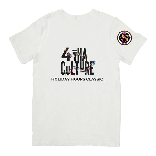 4 Tha Culture - Basketball Lights Holiday Hoops Classic - T-Shirt