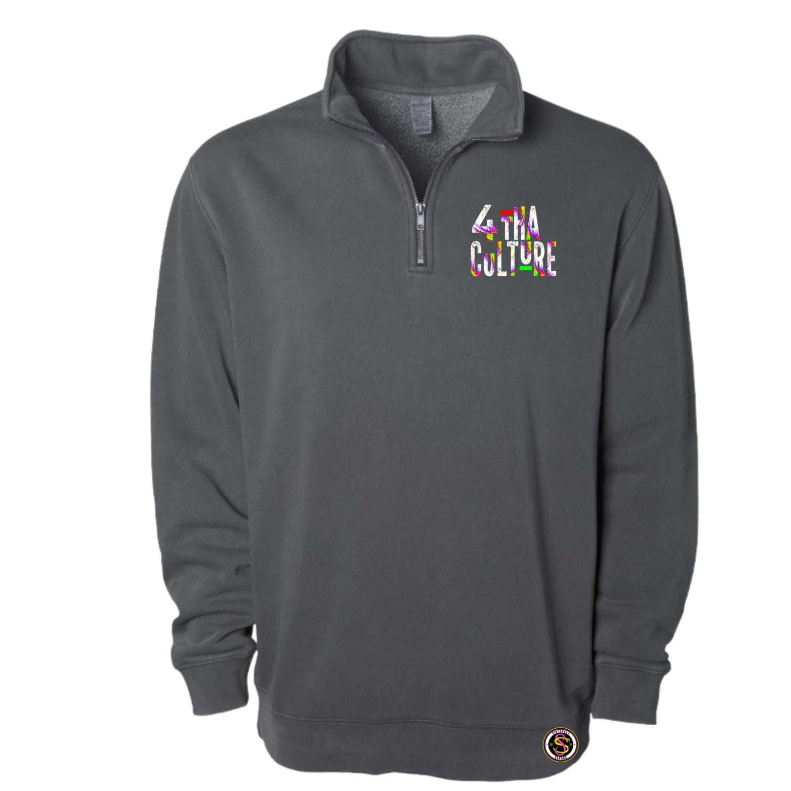 4 Tha Culture Original Logo - Half Zip