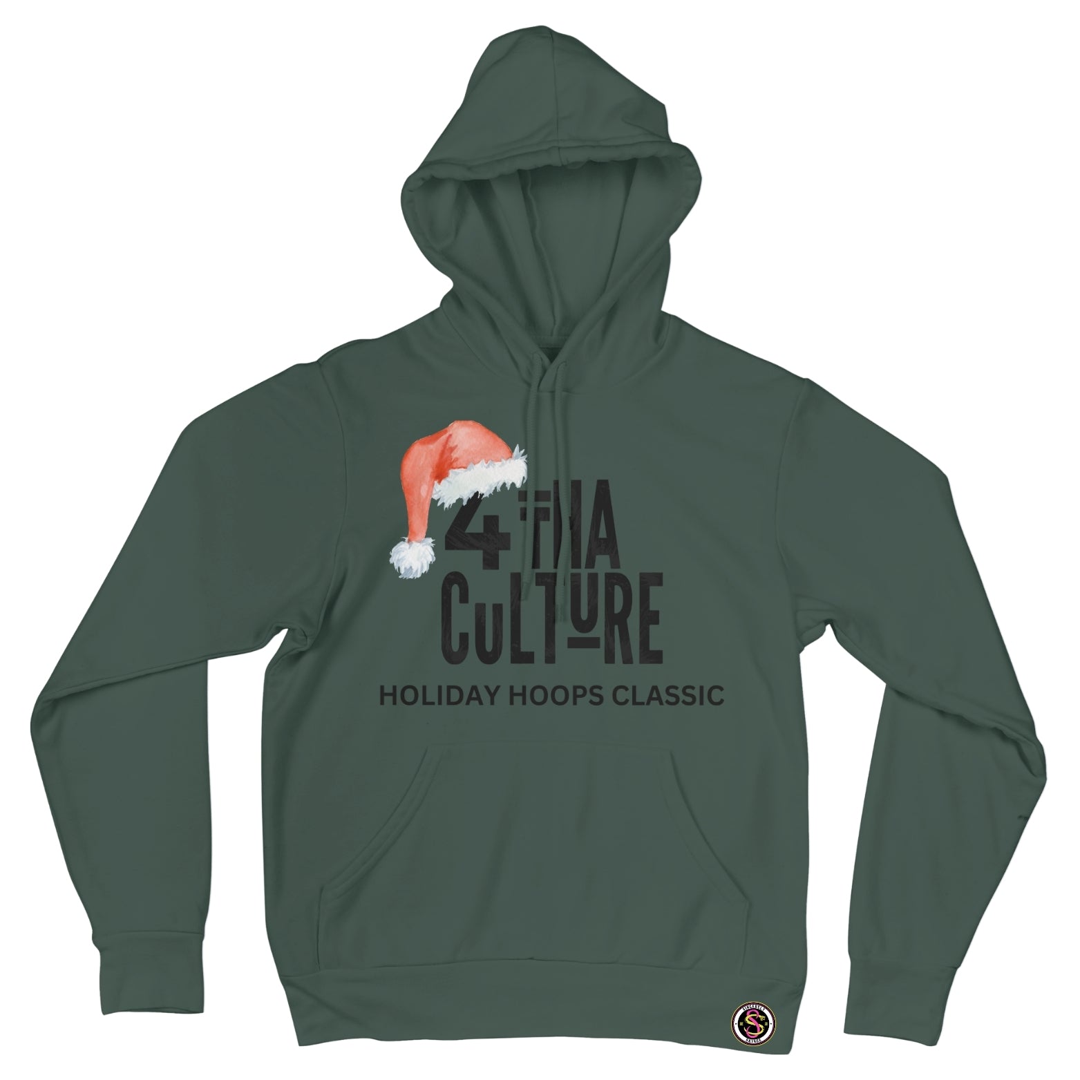 4 Tha Culture - Black Holiday Hoops Classic - Hoodie