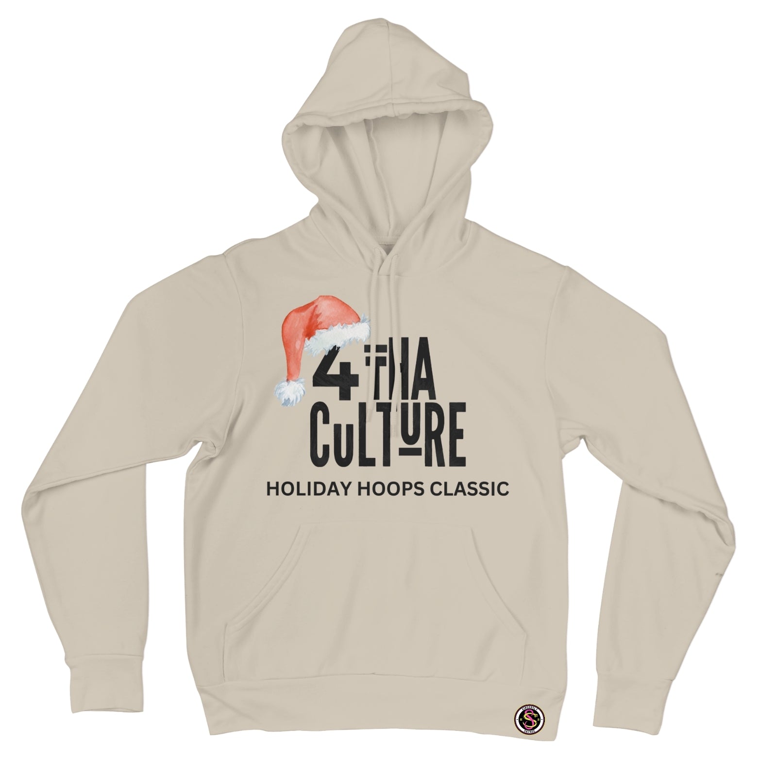 4 Tha Culture - Black Holiday Hoops Classic - Hoodie