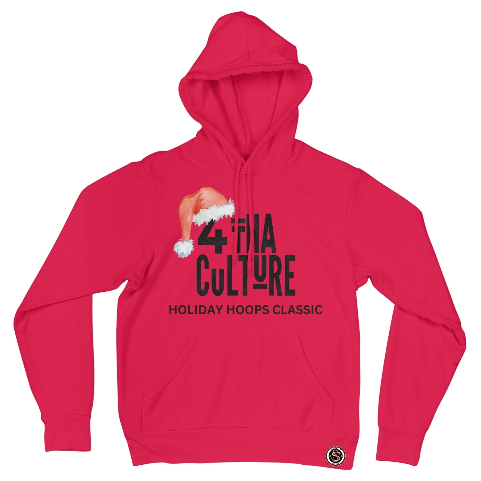 4 Tha Culture - Black Holiday Hoops Classic - Hoodie
