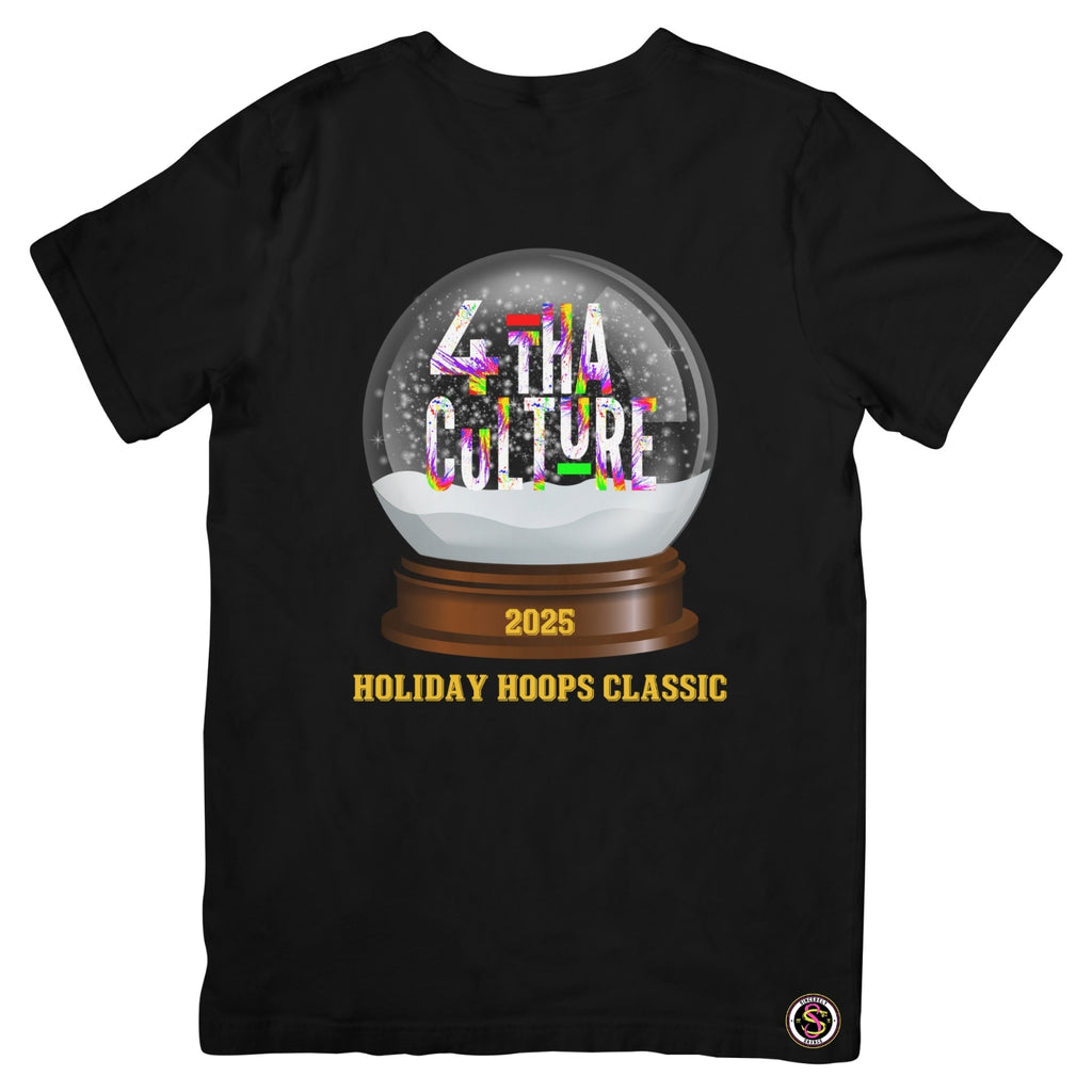 4 Tha Culture - Snow Globe Holiday Hoops Classic - T-Shirt