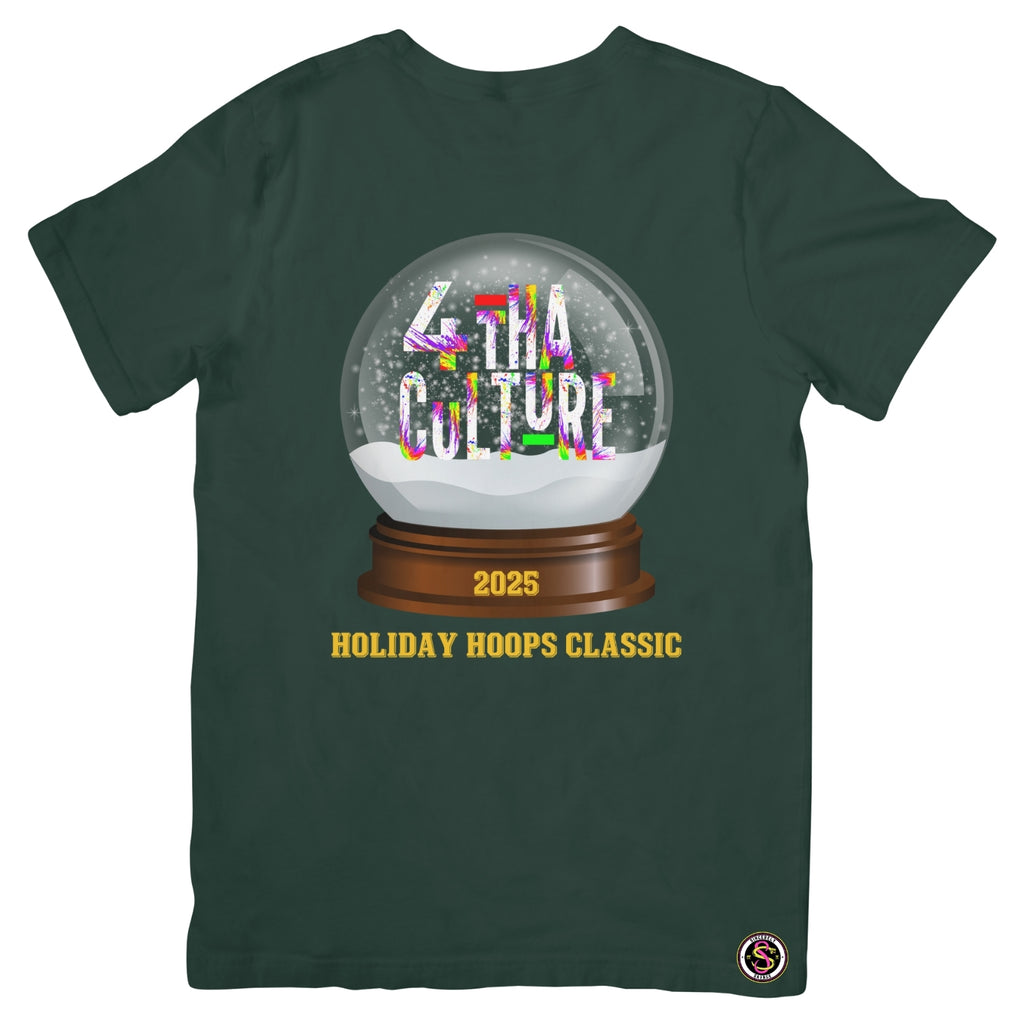4 Tha Culture - Snow Globe Holiday Hoops Classic - T-Shirt