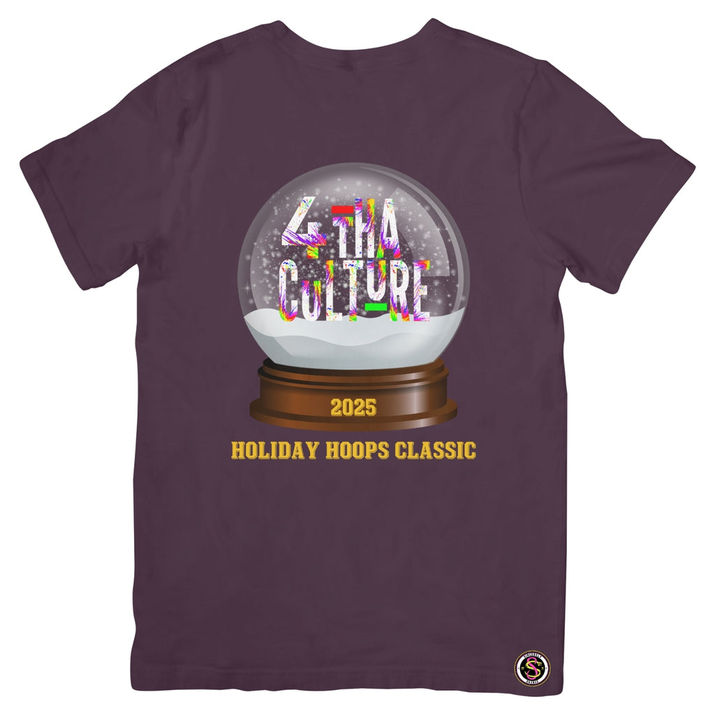 4 Tha Culture - Snow Globe Holiday Hoops Classic - T-Shirt