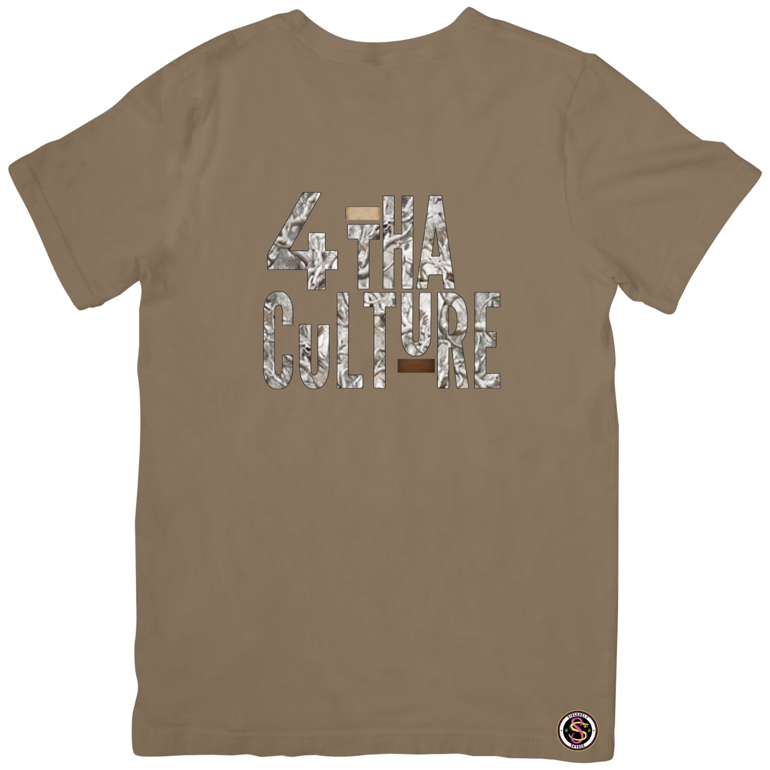 4 Tha Culture - Antler Camo - T-Shirt