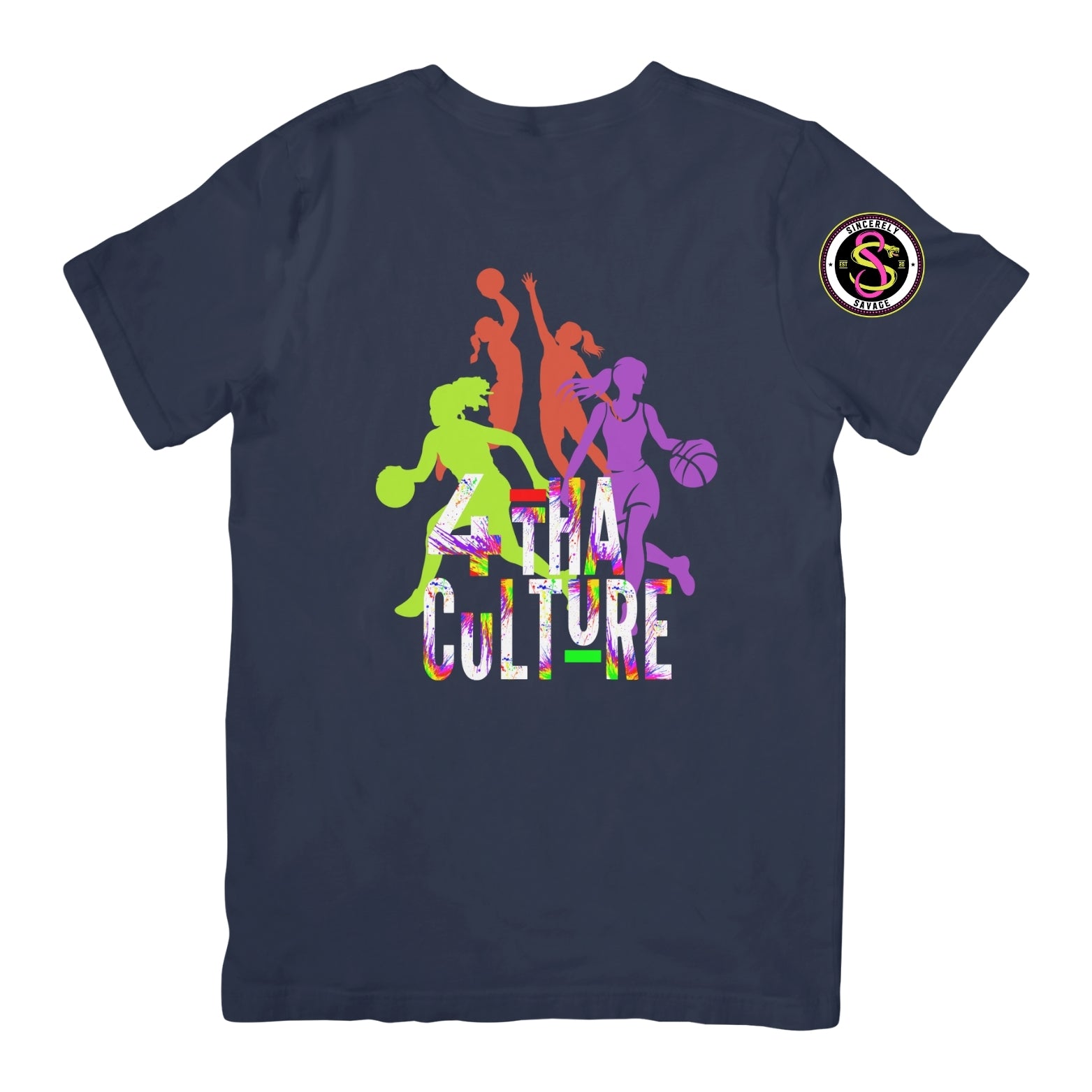 4 Tha Culture - Player Silhouette - T-shirt