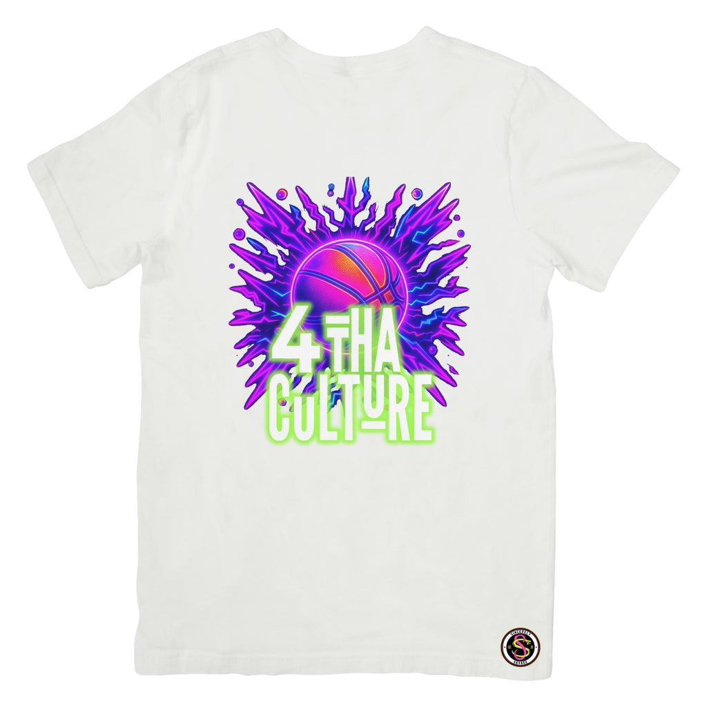 4 Tha Culture - Basketball Burst - T-Shirt