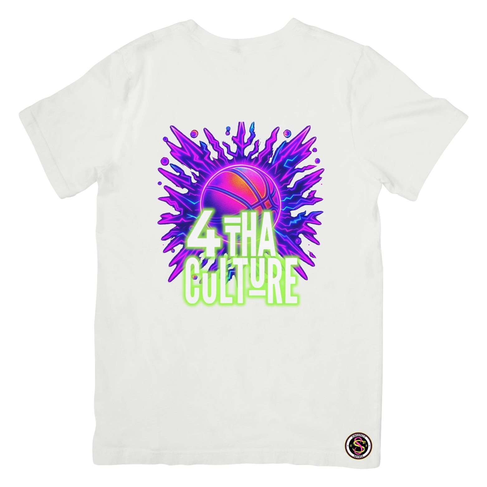 4 Tha Culture - Basketball Burst - T-Shirt