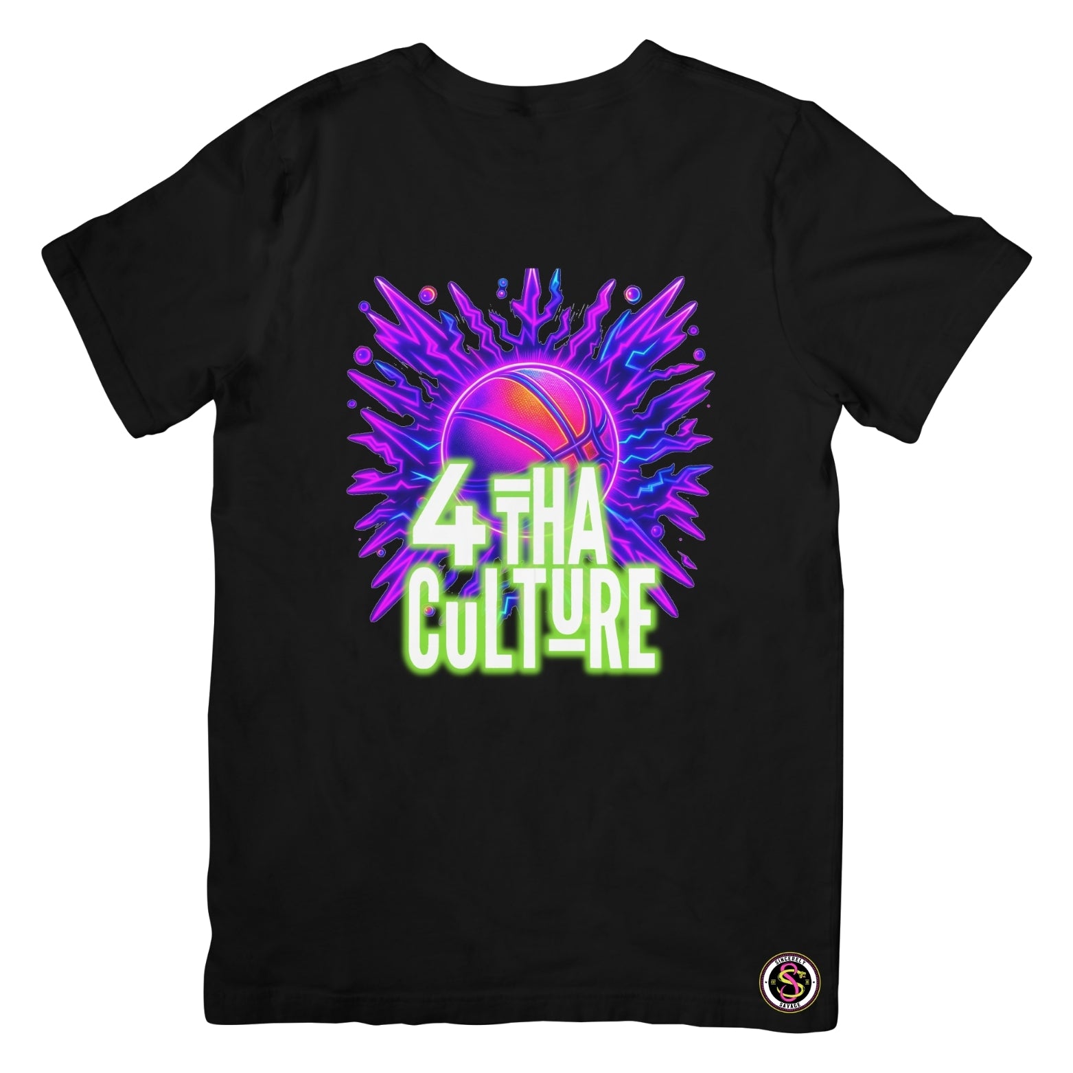 4 Tha Culture - Basketball Burst - T-Shirt