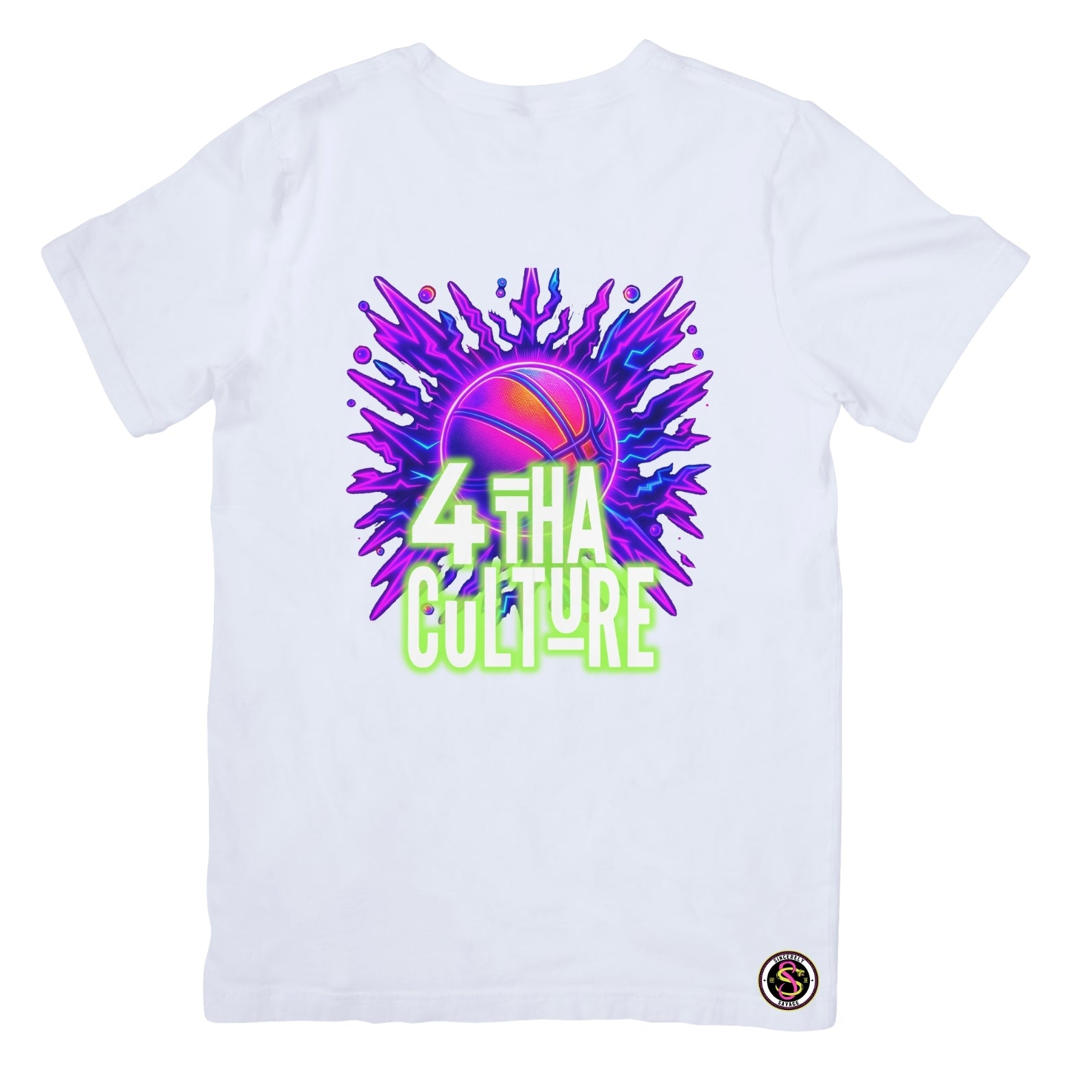 4 Tha Culture - Basketball Burst - T-Shirt