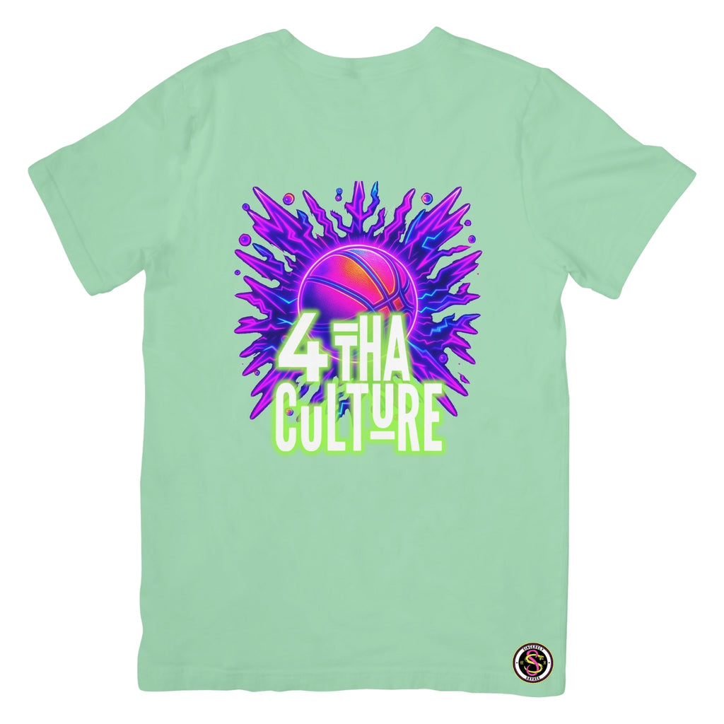 4 Tha Culture - Basketball Burst - T-Shirt