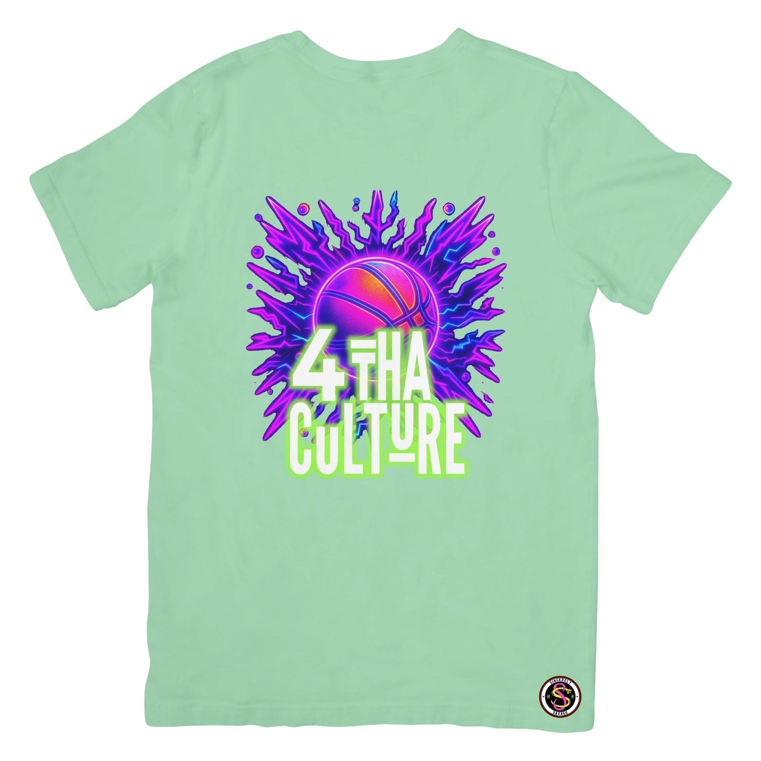 4 Tha Culture - Basketball Burst - T-Shirt