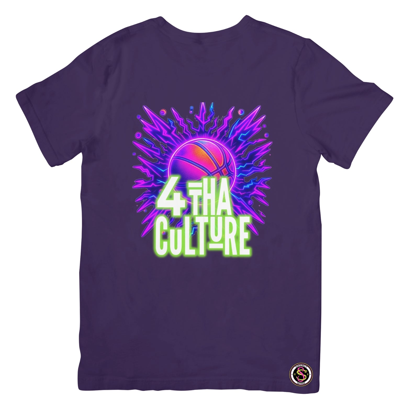 4 Tha Culture - Basketball Burst - T-Shirt