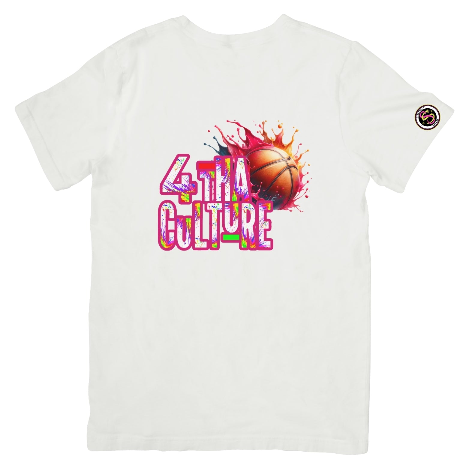 4 Tha Culture - Basketball Splash - T-Shirt