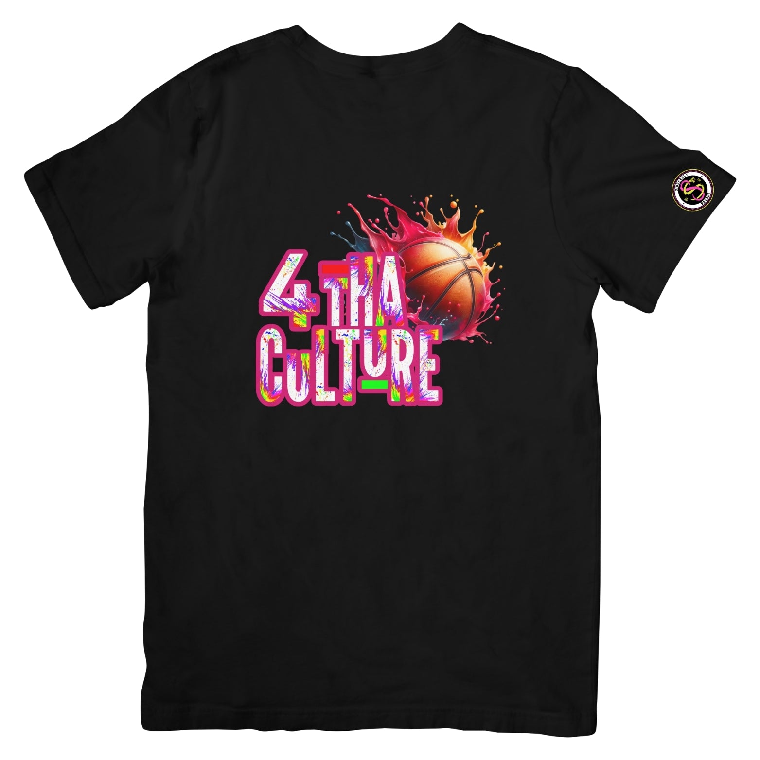4 Tha Culture - Basketball Splash - T-Shirt