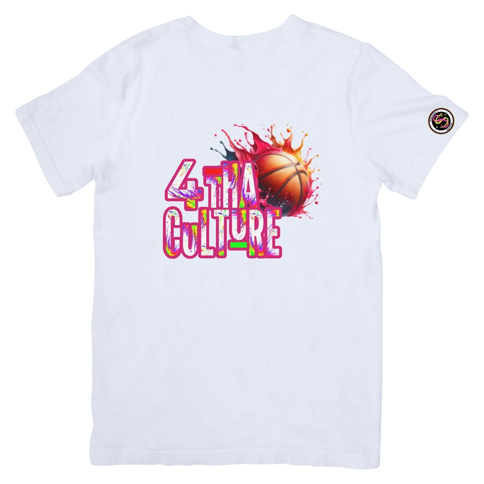 4 Tha Culture - Basketball Splash - T-Shirt